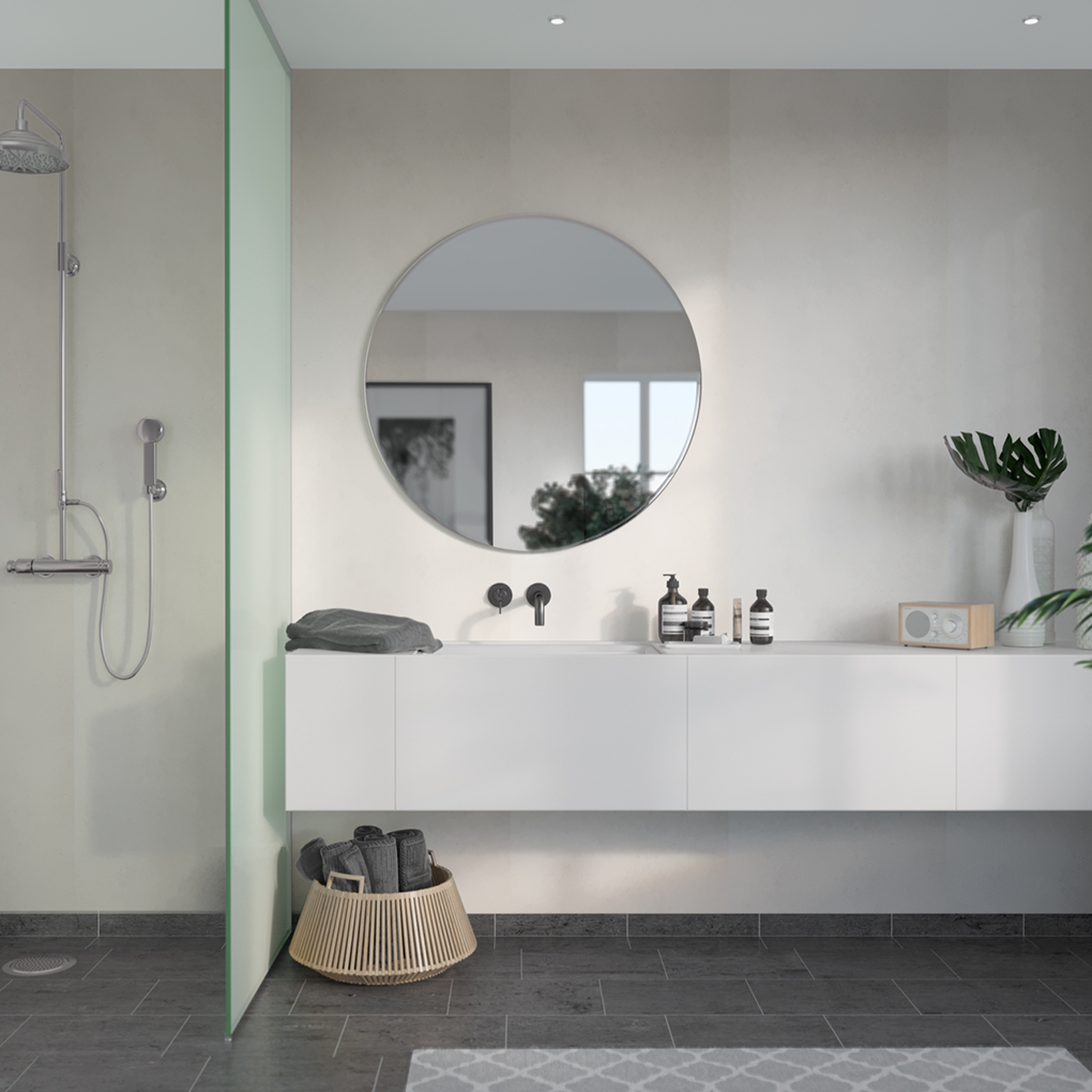 Fibo Trespo Zonder Tegelmotief - 0145 M00 Soft Cement